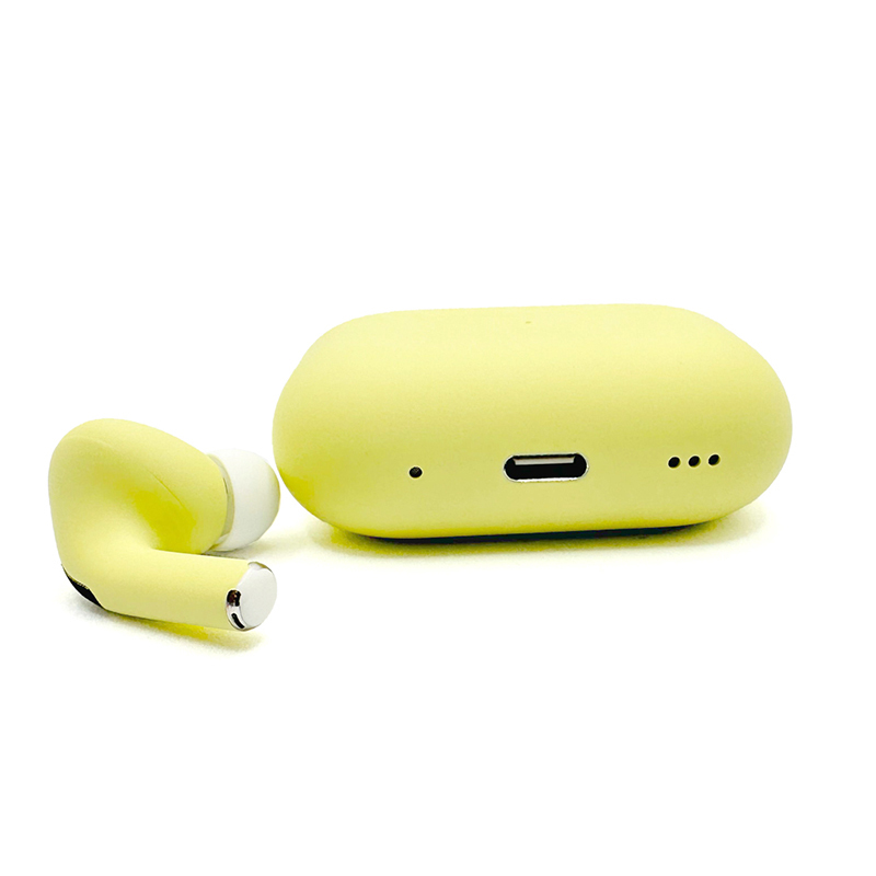 MERLIN CRAFT APPLE AIRPOD PRO GEN 2 TYPE C YELLOW 15 BOLD