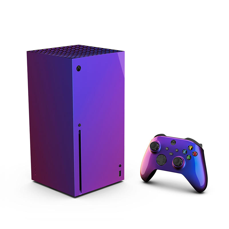Merlin Craft Microsoft Xbox Series X Gaming Console, 1Tb Purple Haze
