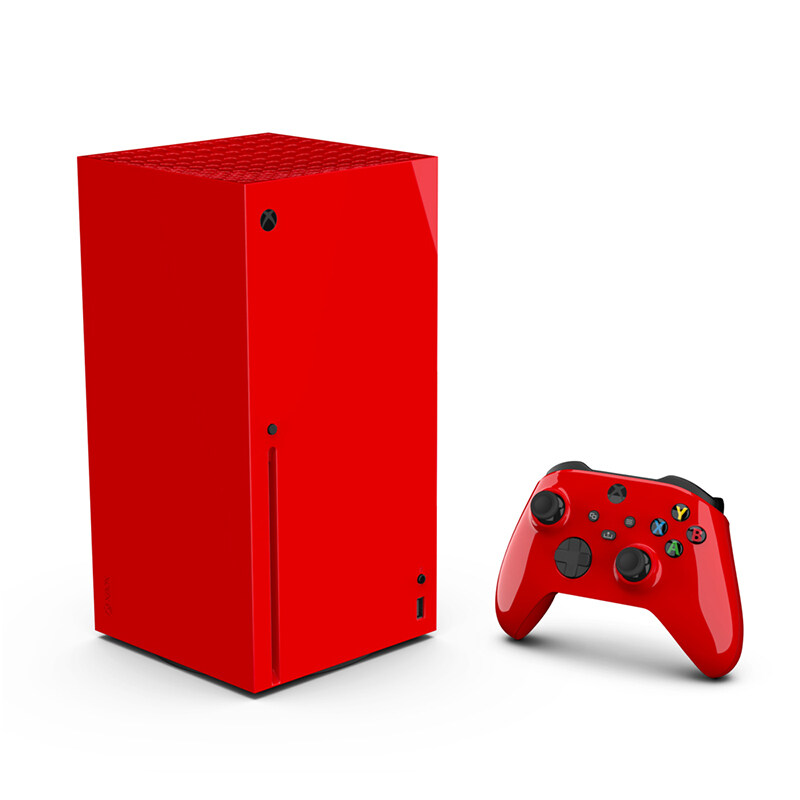 

Merlin Craft Microsoft Xbox Series X Gaming Console, 1Tb Red