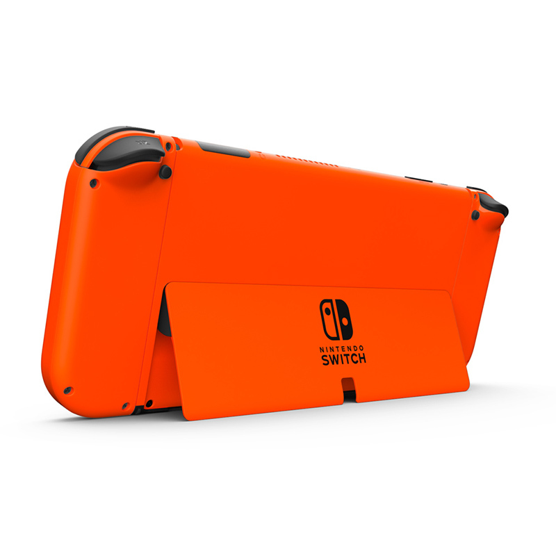 Merlin Craft Customized Nintendo Switch OLED Neon Orange