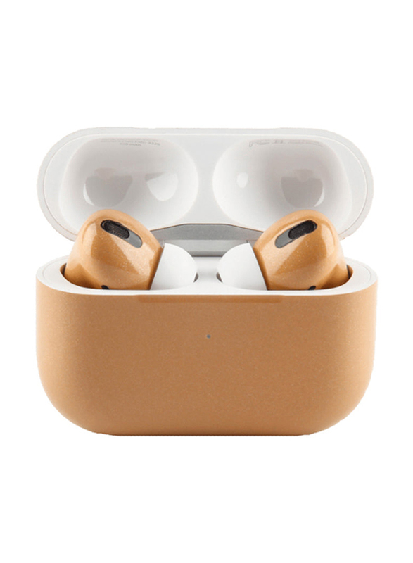 Craft Merlin Apple AirPods Pro Gen 2 Wireless In-Ear Noise Cancelling Earbuds, Metallic Brass
