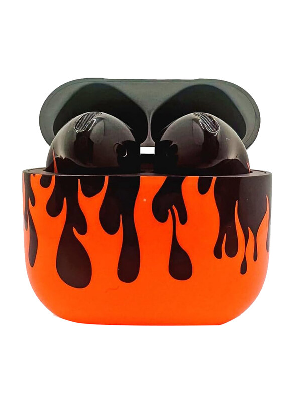 

Merlin Apple Airpods 4 ANC Wireless In-Ear Noise Cancelling Headphones, Fire Storm