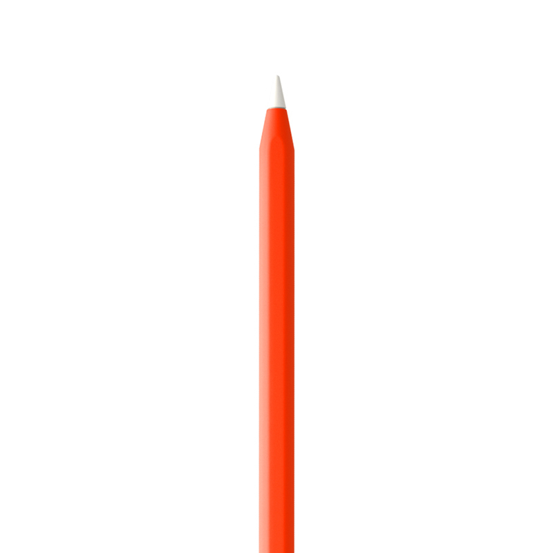 قلم رصاص ميرلين كرافت أبل 2 برتقالي نيون