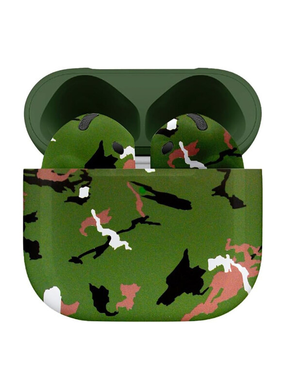

Merlin Apple Airpods 4 Wireless In-Ear Noise Cancelling Headphones, Camo Green