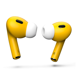 MERLIN CRAFT  APPLE AIRPOD PRO GEN 2 TYPE C YELLOW MATTE