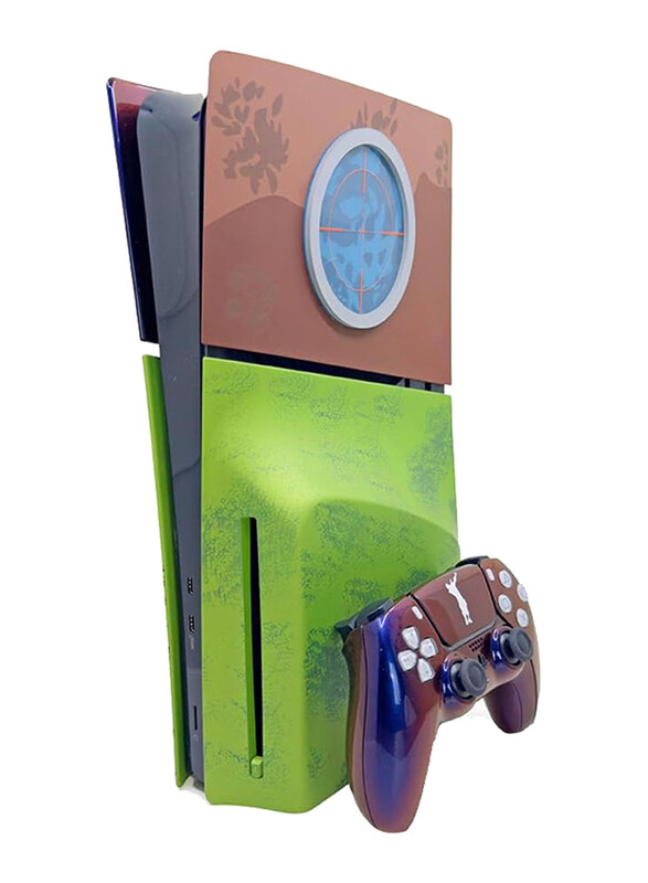 

Merlin Craft PlayStation PS5 Slim Customized Sony Disc Edition, The Explorer