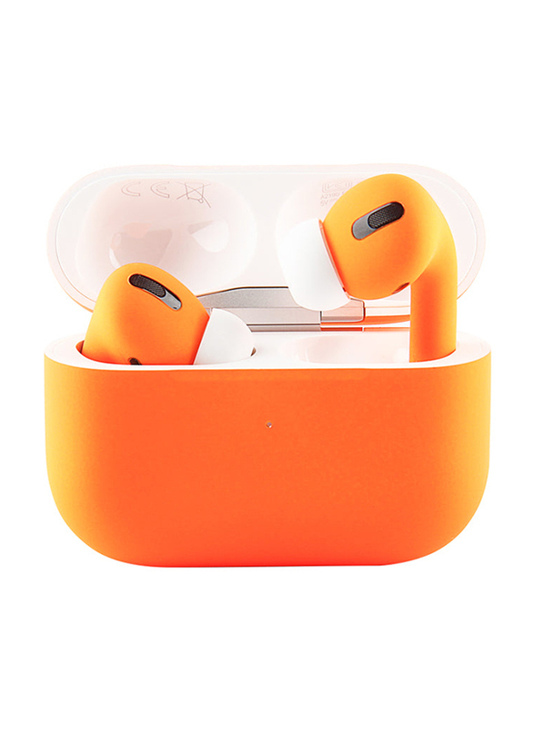 Craft Merlin Apple AirPods Pro Gen 2 Wireless In-Ear Noise Cancelling Earbuds, Neon Orange