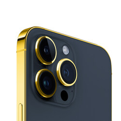 MERLIN CRAFT IPHONE 15 PRO MAX 512GB EDGE OF GOLD BLUE TITANIUM