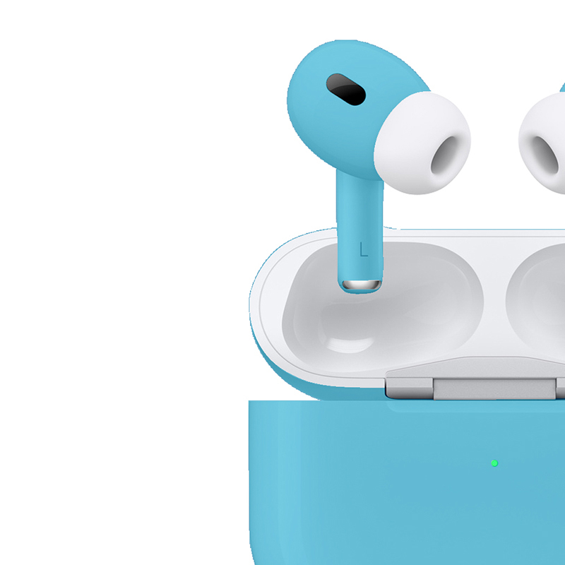 MERLIN CRAFT APPLE AIRPOD PRO GEN 2 TYPE C TIFFANY BLUE