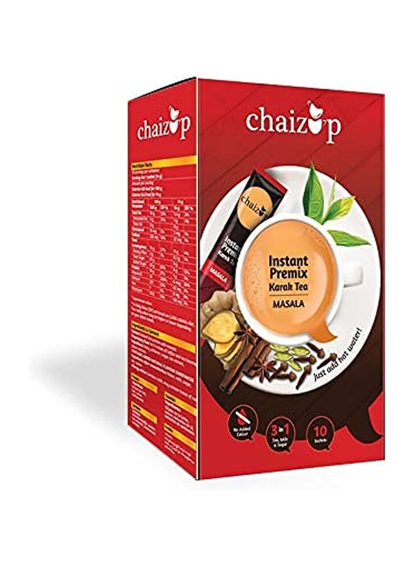 

Chaizup 3-in-1 Instant Premix Masala Karak Tea, 10 Sachets, 200g