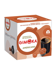 Gimoka Dolce Gusto Americano Coffee Capsules, 16 Capsules