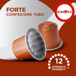 Gimoka Forte Aluminium Coffee Capsules, 10 Capsules