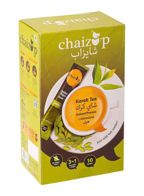 

Chaizup 3-in-1 Instant Premix Cardamom Karak Tea, 10 Sachets, 200g