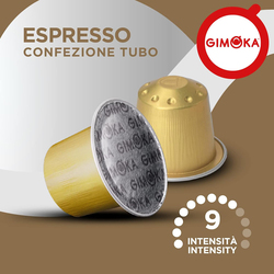 Gimoka Espresso Aluminium Coffee Capsules, 10 Capsules