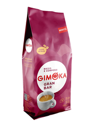 Gimoka Gran Bar Whole Roasted Coffee Beans, 1 Kg