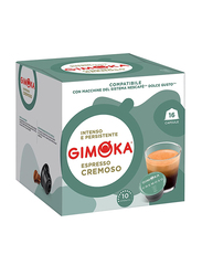 Gimoka Dolce Gusto Espresso Cremoso Coffee Capsules, 16 Capsules