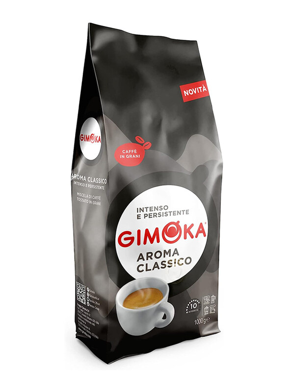 

Gimoka Aroma Classico Whole Roasted Coffee Beans, 1 Kg