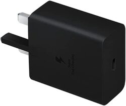 Samsung Home Charger with USB Type-C to USB Type-C, 45W, Black