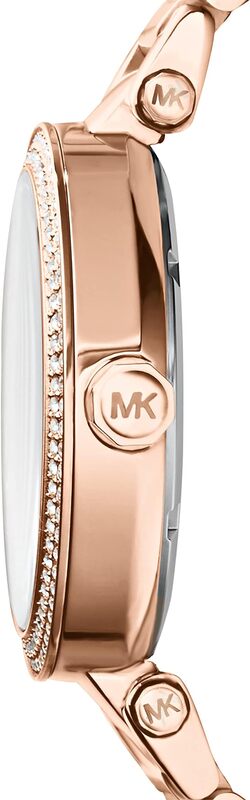 Michael Kors Parker Stainless Steel Watch With Glitz Accents,MK5865