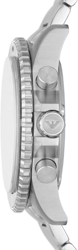  Emporio Armani Men's Dress Watch with Stainless Steel, Silicone, or Leather Band