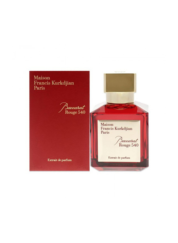 Maison Francis Kurkdjian Baccarat Rouge 540 70ml Extrait De Parfum Tester Unisex