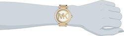 Michael Kors Goldtone Parker Watch with MK Logo On Dial,MK5784