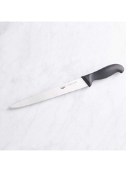 Paderno 25cm Coltello Affettare Cook's Knife, Silver/Black