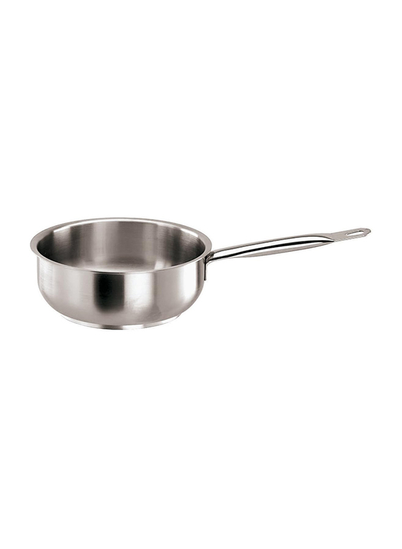 Paderno Small Stainless Steel Saucier Pan, Grey