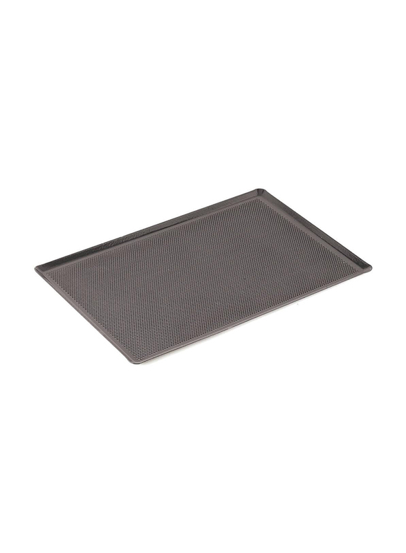 Paderno Silicone Coated Perforated Baking Sheet, 60 x 50cm, Grey