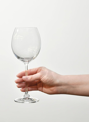 Krosno 350ml 6-Piece Set Red Wine Glasses, Transparent