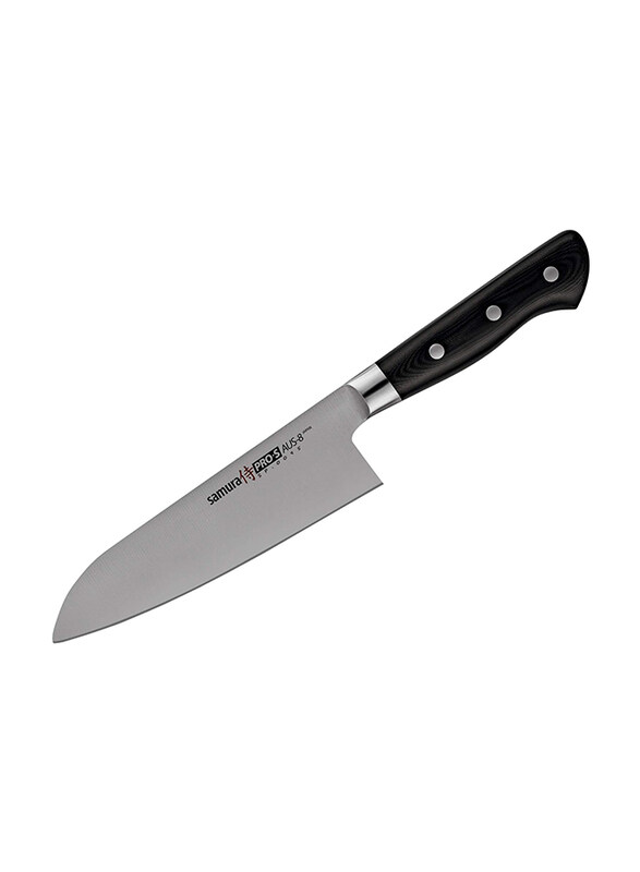 

Samura 7-Inch PRO-S santoku Knife, Silver