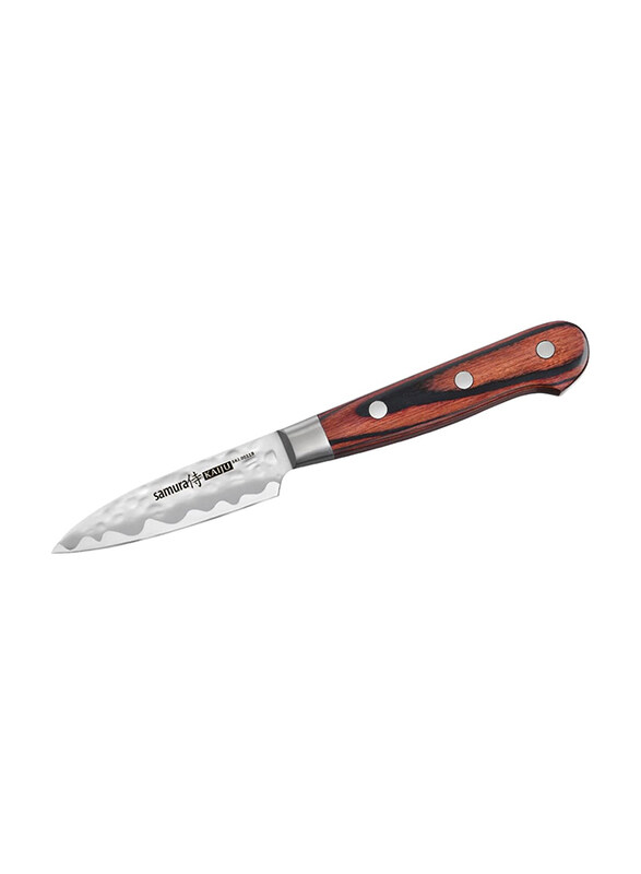 

Samura 78mm Kaiju Paring Knife, Silver/Brown