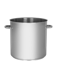 Paderno 50 Ltr Stainless Steel High Pot, Silver