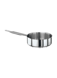 Paderno 20cm Stainless Steel One Handle Deep Sauce Pan, Silver