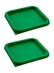 Cambro Covers Containers, 2 Pieces, SFC2452, Green