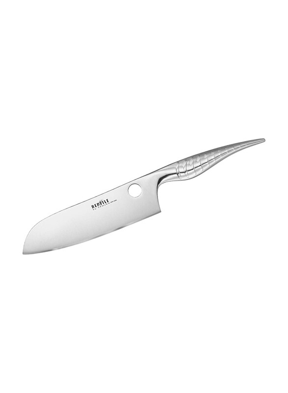 

Samura 6.7-Inch Reptile Santoku Knife, Silver