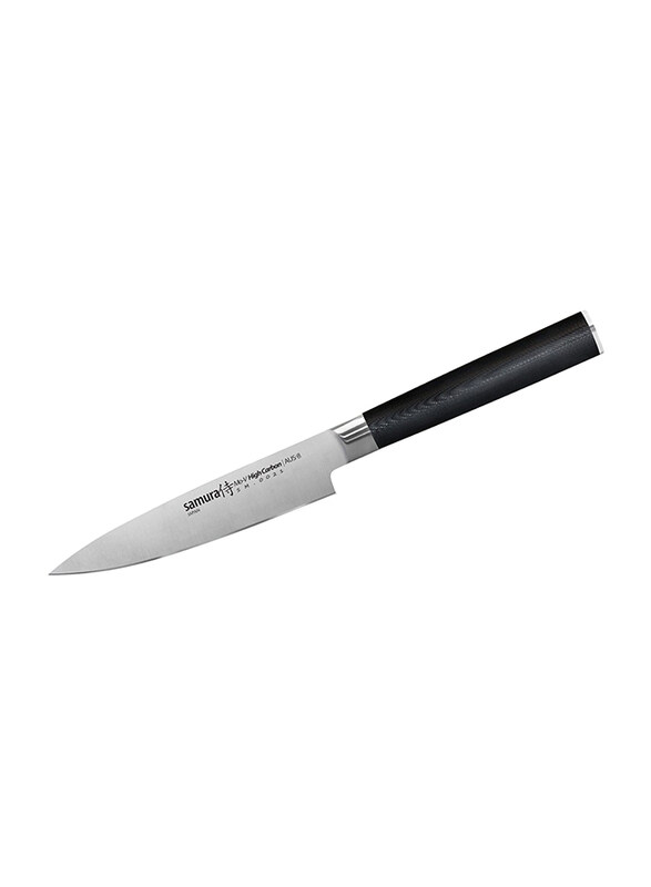 

Samura 5-inch MO-V Professional Utility Knife, Silver/Black