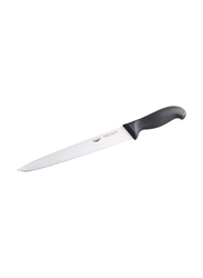 Paderno 30cm Wavy Blade Slicer Knife, Silver/Black