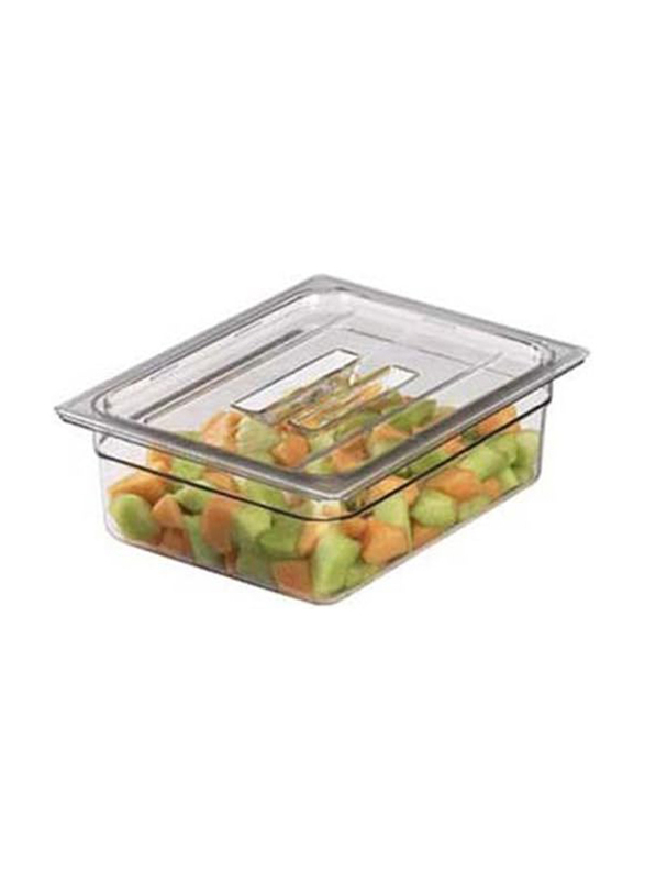 Cambro Camwear Food Pan Lid 1/1 Cover with Handle, 1 Piece, 10CWCH135, Clear