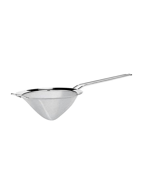 Paderno 18cm Stainless Steel Conical Strainer, Silver