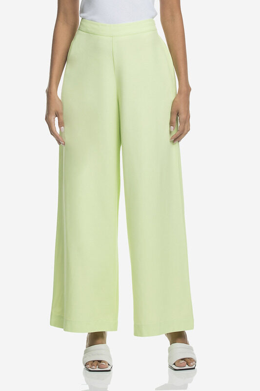 

Kayfi.com Kayfi Green Wide Leg Trousers, 14 UK, Green