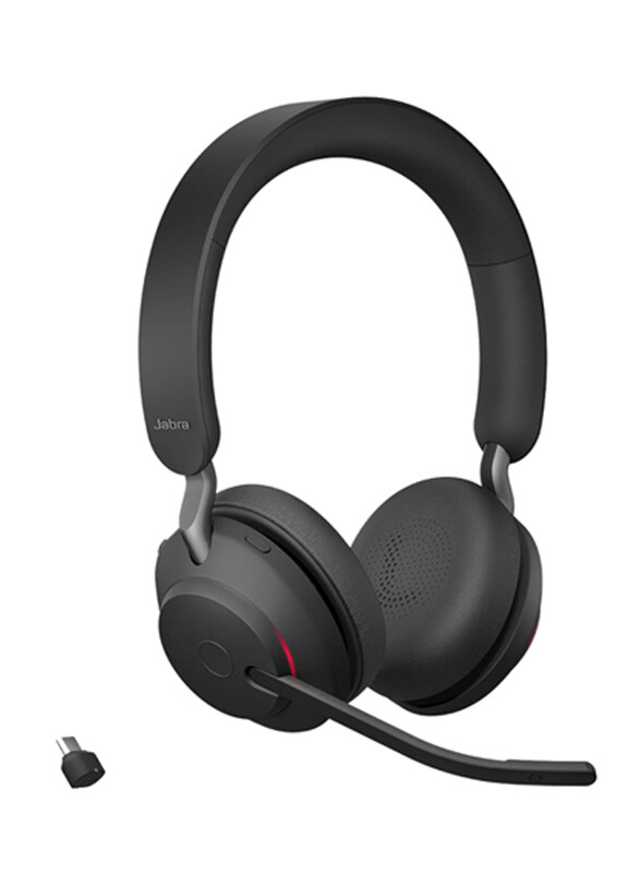 

Jabra Evolve2 65 Wireless Over-Ear Noise Cancelling PC Headset, Black