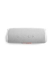 JBL Flip 6 Portable IP67 Waterproof Speaker, White