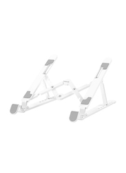 Green Lion Foldable Laptop Stand, White