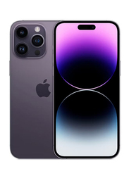 Apple iPhone 14 Pro Max 256GB Deep Purple, With FaceTime, 6GB RAM, 5G, Dual SIM, USA Version Smartphone