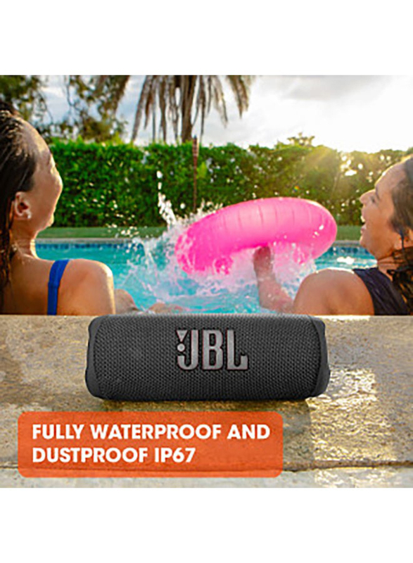 JBL Flip 6 Portable IP67 Waterproof Speaker, Squad Camouflage