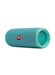 JBL Flip 5 Portable IP67 Waterproof Speaker, Teal