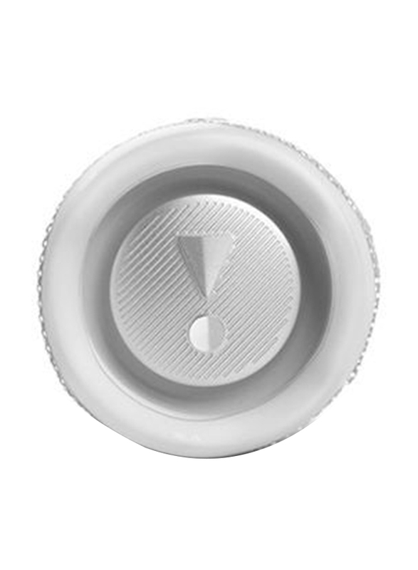 JBL Flip 6 Portable IP67 Waterproof Speaker, White