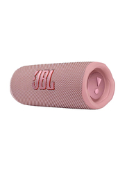 JBL Flip 6 Portable IP67 Waterproof Speaker, Pink