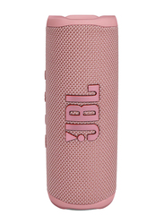 JBL Flip 6 Portable IP67 Waterproof Speaker, Pink